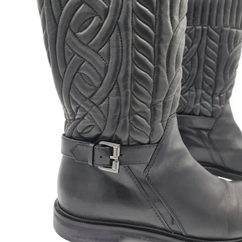 Aquatalia quilted black